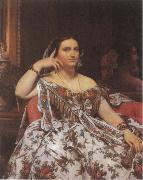 Jean-Auguste Dominique Ingres Mme Moitessier oil on canvas